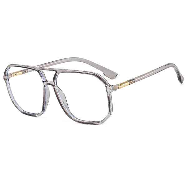 Large-Framed Blue Light Blocking Square-Framed Myopia Glasses