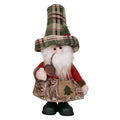 Standing Plush Holiday Dolls - Santa, Reindeer & Snowman
