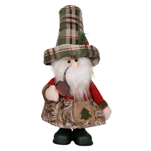 Standing Plush Holiday Dolls - Santa, Reindeer & Snowman