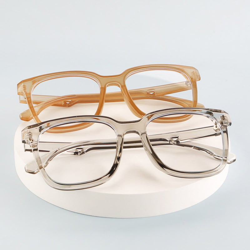 Prescription Glasses For Bare Face With Large Frames