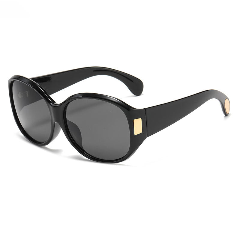 Tortoiseshell Oversized Retro Sunglasses