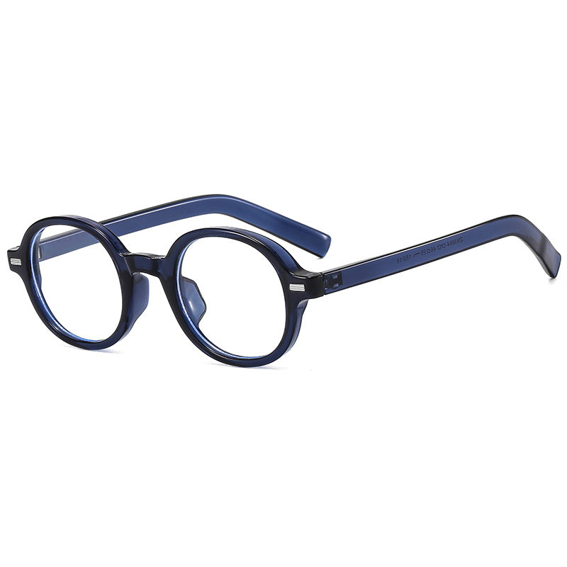 Oval-Shaped Blue Light Blocking Glasses For Nearsightedness