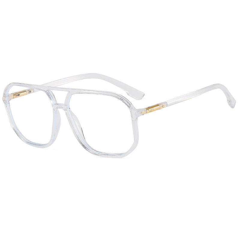 Large-Framed Blue Light Blocking Square-Framed Myopia Glasses