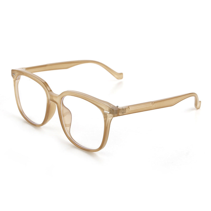 Large Frame Glasses With Blue Light Protection For Nearsightedness
