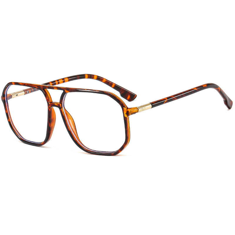Large-Framed Blue Light Blocking Square-Framed Myopia Glasses