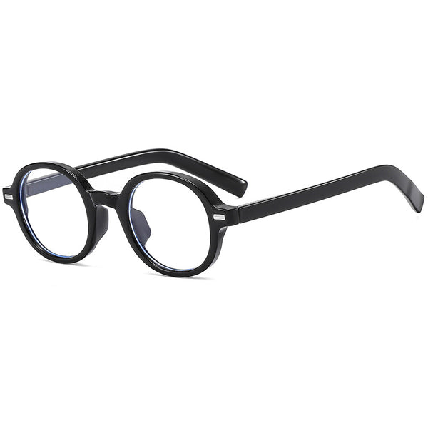 Oval-Shaped Blue Light Blocking Glasses For Nearsightedness