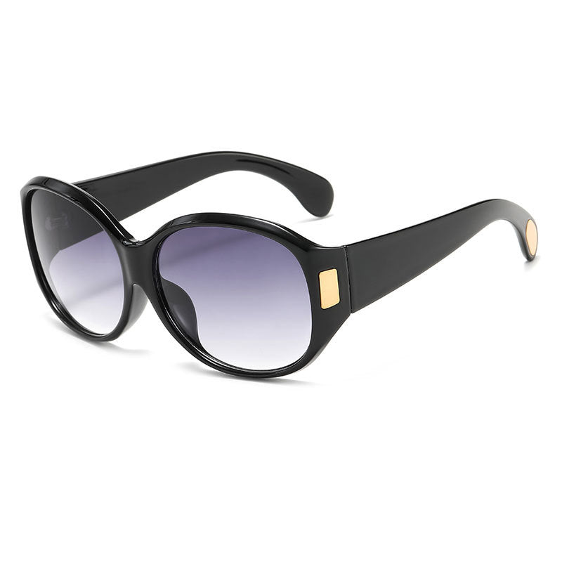 Tortoiseshell Oversized Retro Sunglasses